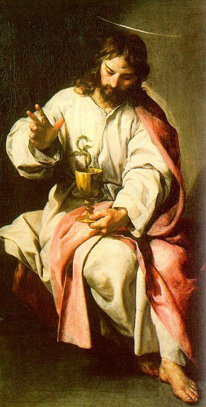 Cano, Alonso St. John the Evangelist with the Poisoned Cup a Spain oil painting art